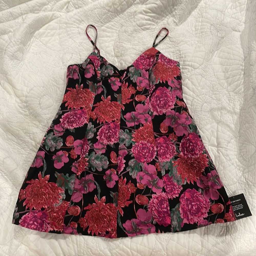 lulus floral print dress
